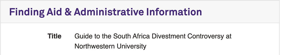 Anti-Apartheid &quot;DIVESTMENT&quot; CONTROVERSY 1970s - 1980s 02