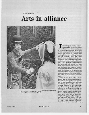 A DEEP DIVE DOCUMENT - NU STUDENT THEATER AND MEE OW AND MORE