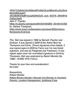 0825004.26 Renovate Shanley Hall? - Letter of Inquiry from NU Alum Robert Mendel August 26, 2025