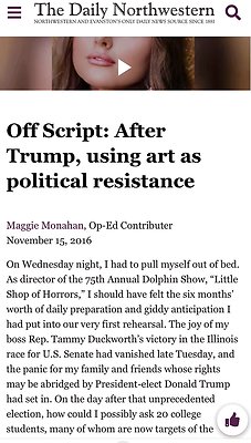 After Trump, using art as political resistance - Daily Story After Trump, using art as political resistance - Daily Story