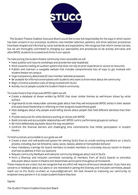 1. What other controversies have Northwestern's theater and other communities faced? 1. What other controversies have Northwestern's theater and other communities faced?