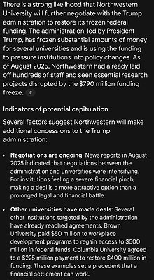 p. Will Northwestern Capitulate to the Trump Administration? p. Will Northwestern Capitulate to the Trump Administration?