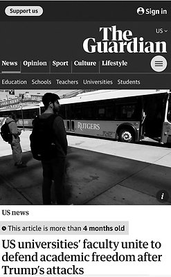 k. US universities' faculty unite to defend academic freedom after Trump's attacks k. US universities' faculty unite to defend academic freedom after Trump's attacks